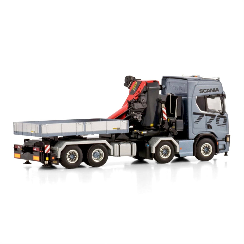 WSI Scania R Highline CR20H 8x2 with Palfinger PK1350 Tec +Jib and Demountable Body