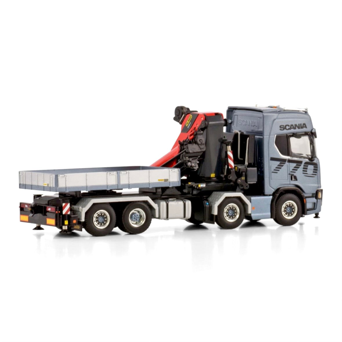 WSI Scania R Highline CR20H 8x2 with Palfinger PK1350 Tec +Jib and Demountable Body