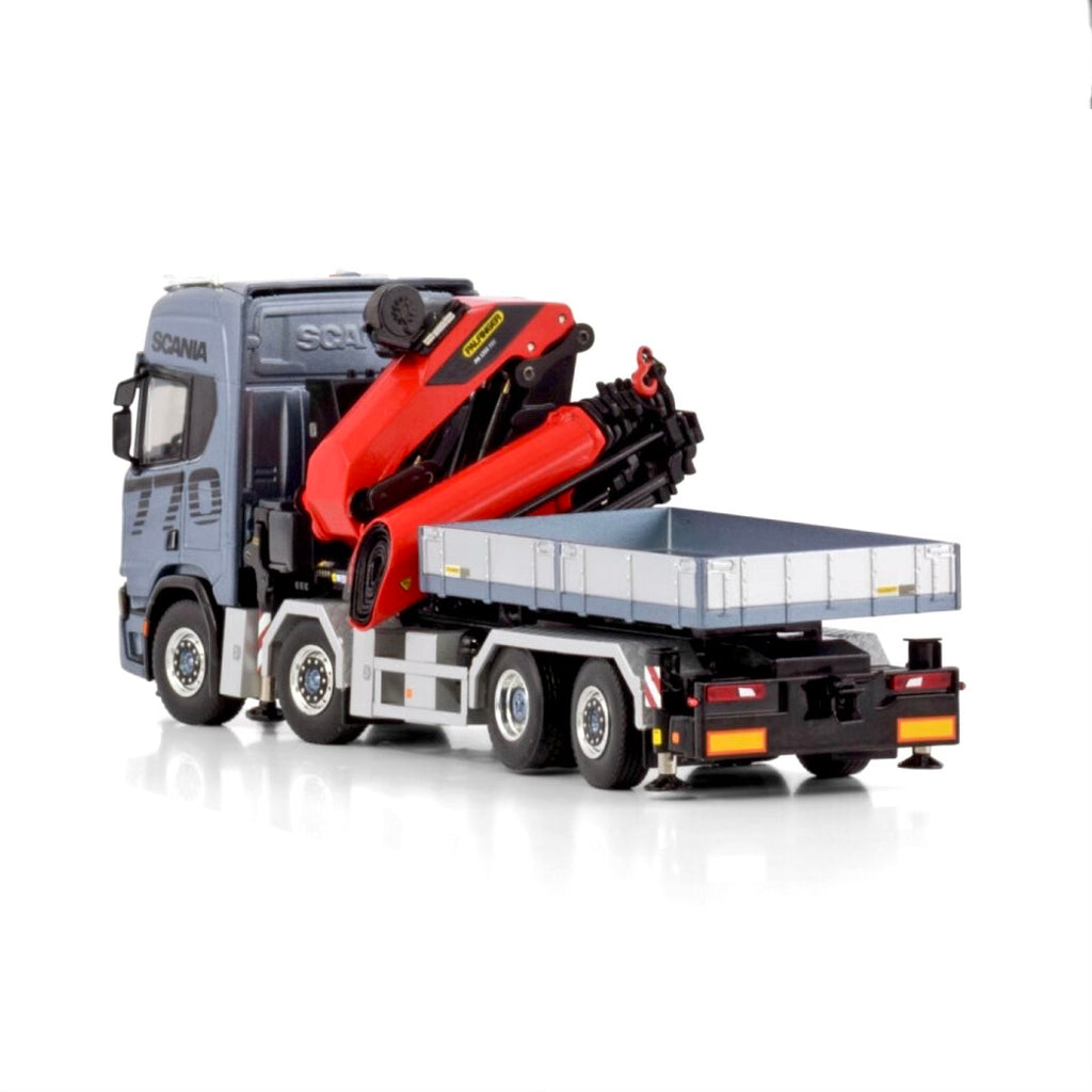 WSI Scania R Highline CR20H 8x2 with Palfinger PK1350 Tec +Jib and Demountable Body