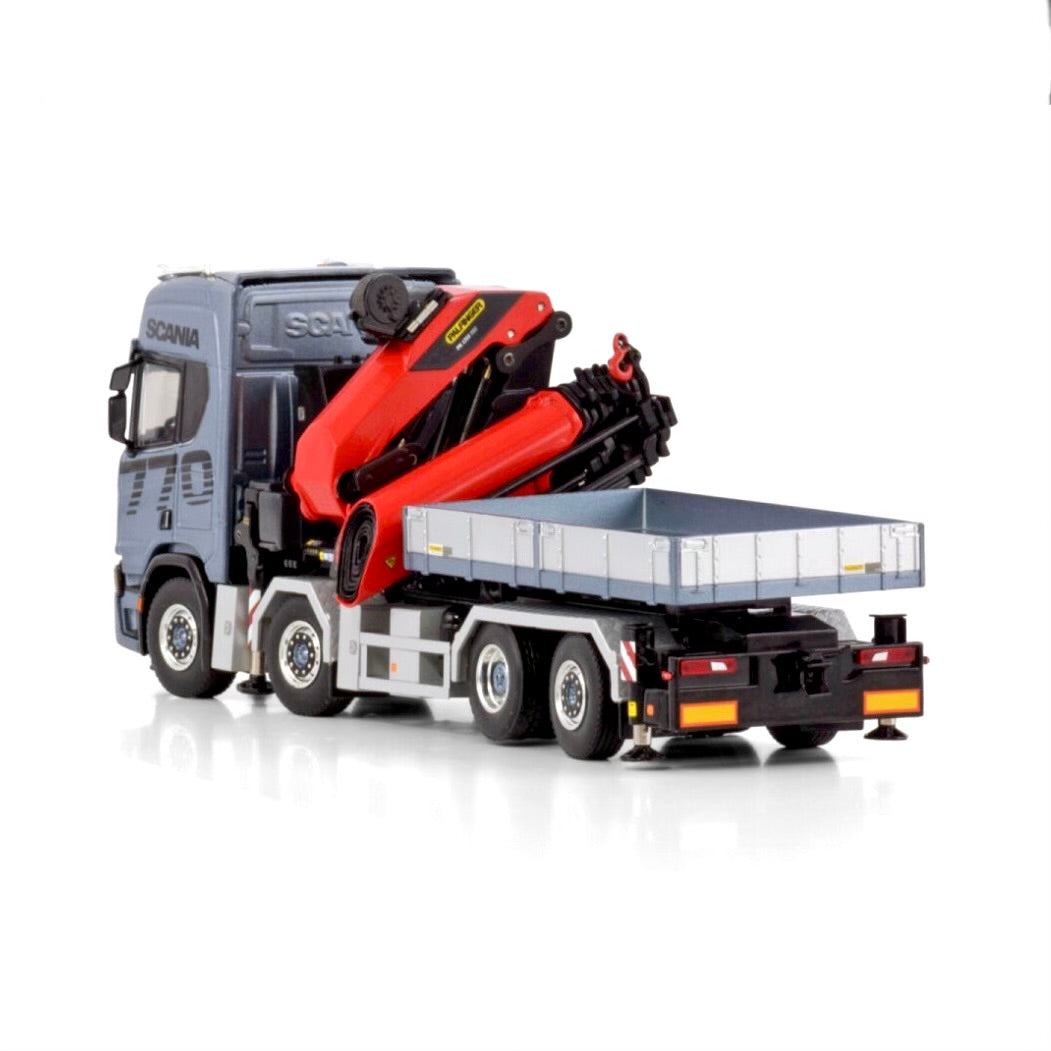 WSI Scania R Highline CR20H 8x2 with Palfinger PK1350 Tec +Jib and Demountable Body
