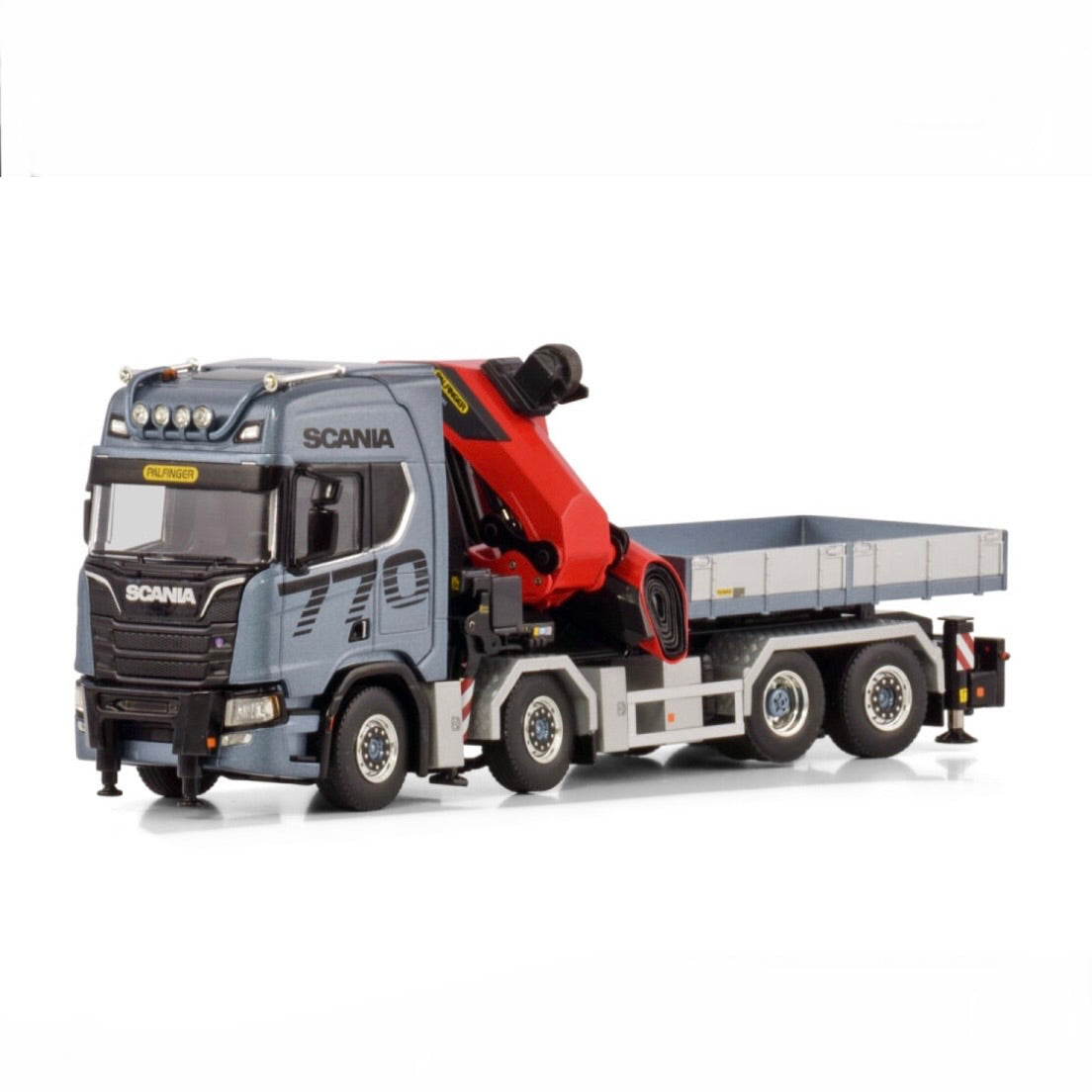 WSI Scania R Highline CR20H 8x2 with Palfinger PK1350 Tec +Jib and Demountable Body
