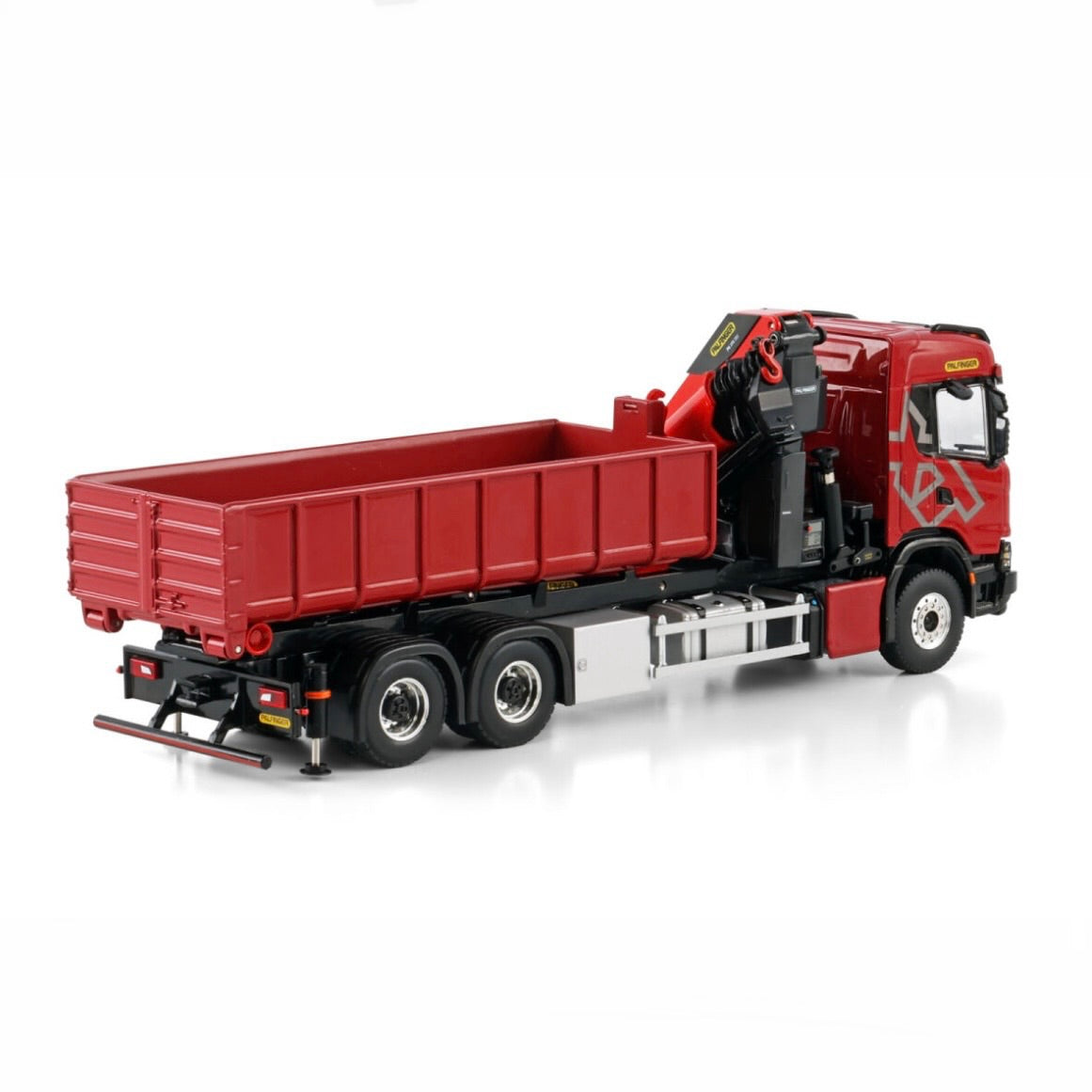WSI Scania G CG17N 6x4 Rigid Hooklift System and Palfinger PK370 Tec