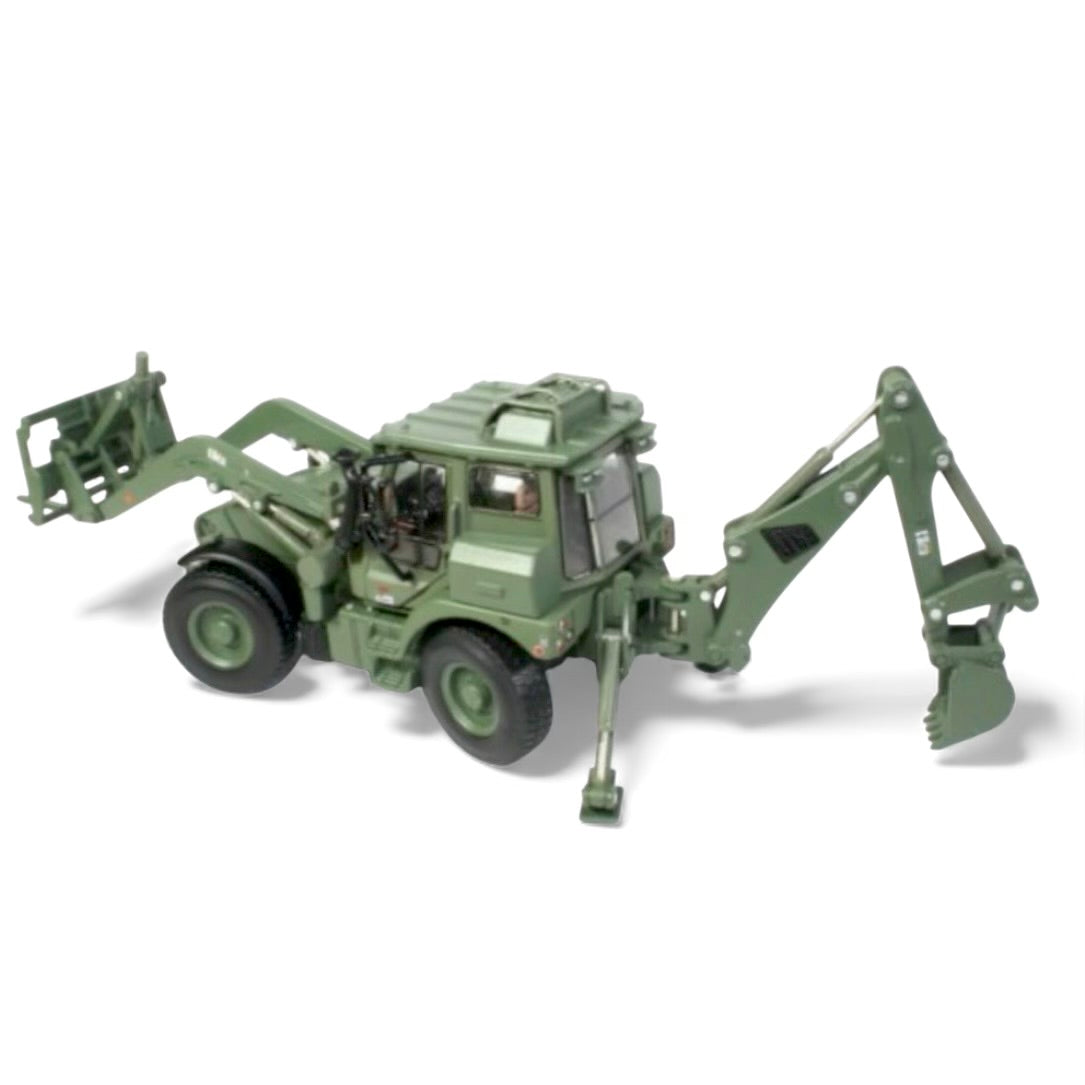 Motorart JCB HMEE Military Backhoe Loader in Green