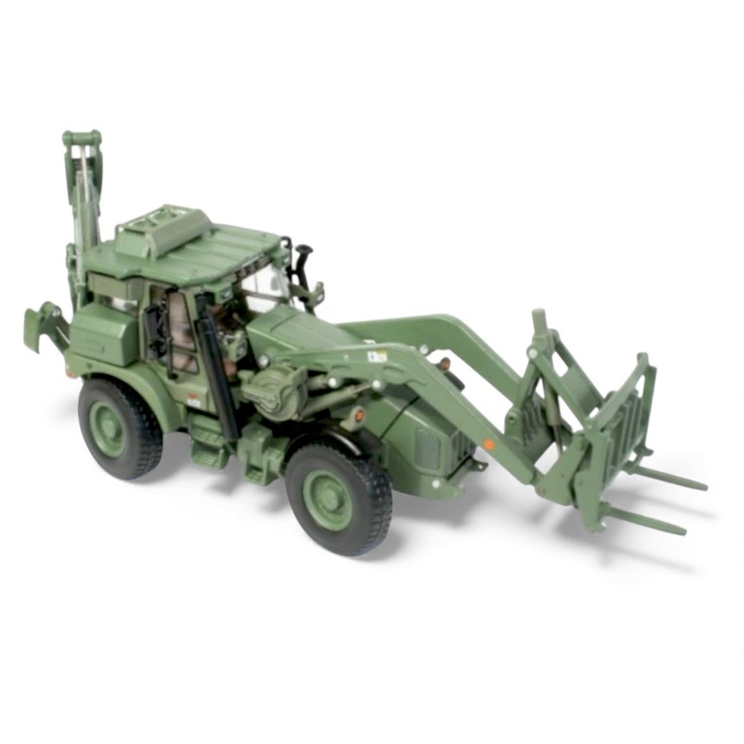 Motorart JCB HMEE Military Backhoe Loader in Green