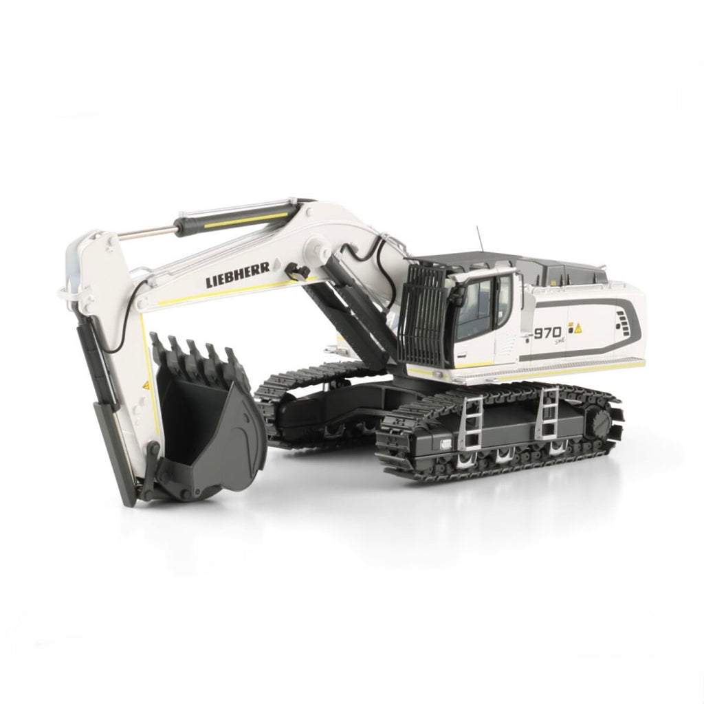 WSI Liebherr Mining R970 Tracked Excavator in White