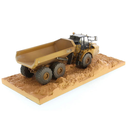 Diecast Masters CAT 745 Articulated Dump Truck Diorama - Weathered Series