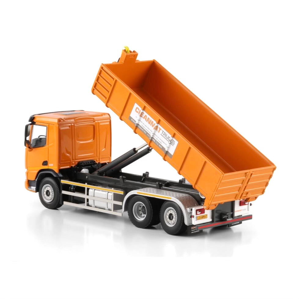 F XD DL MY25 6x2 Tag Axle Rigid Truck with Hooklift System and 15m³ Container tipper detail