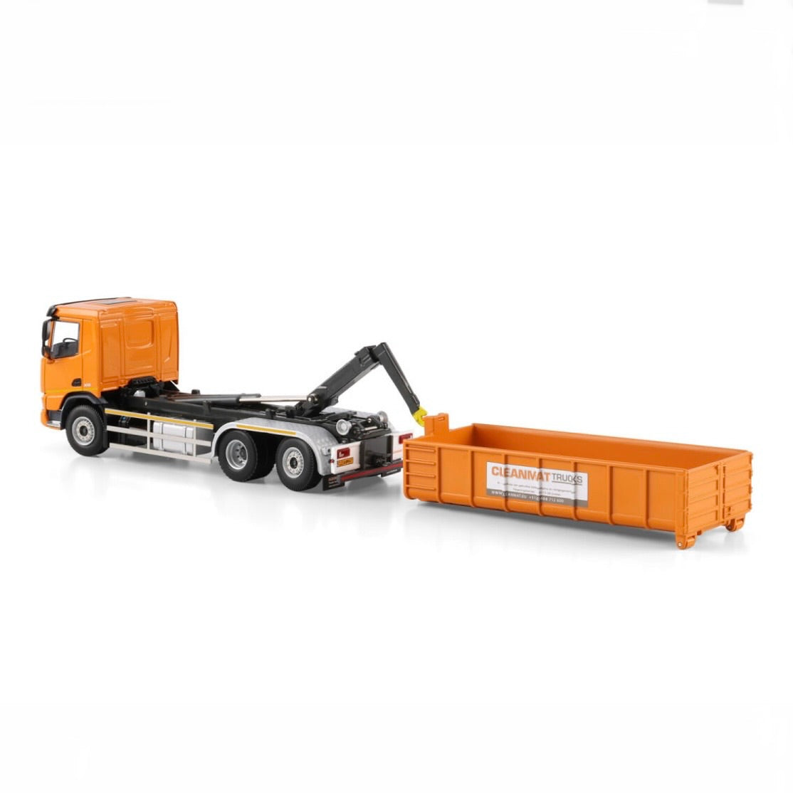 F XD DL MY25 6x2 Tag Axle Rigid Truck with Hooklift System and 15m³ Container skip detail