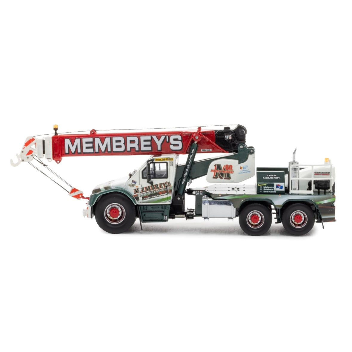 Drake Membrey´s Franna AT40 Pick and Carry Crane left side view