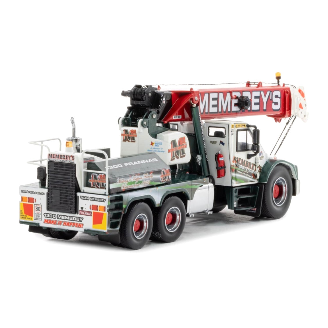 Drake Membrey´s Franna AT40 Pick and Carry Crane rear view