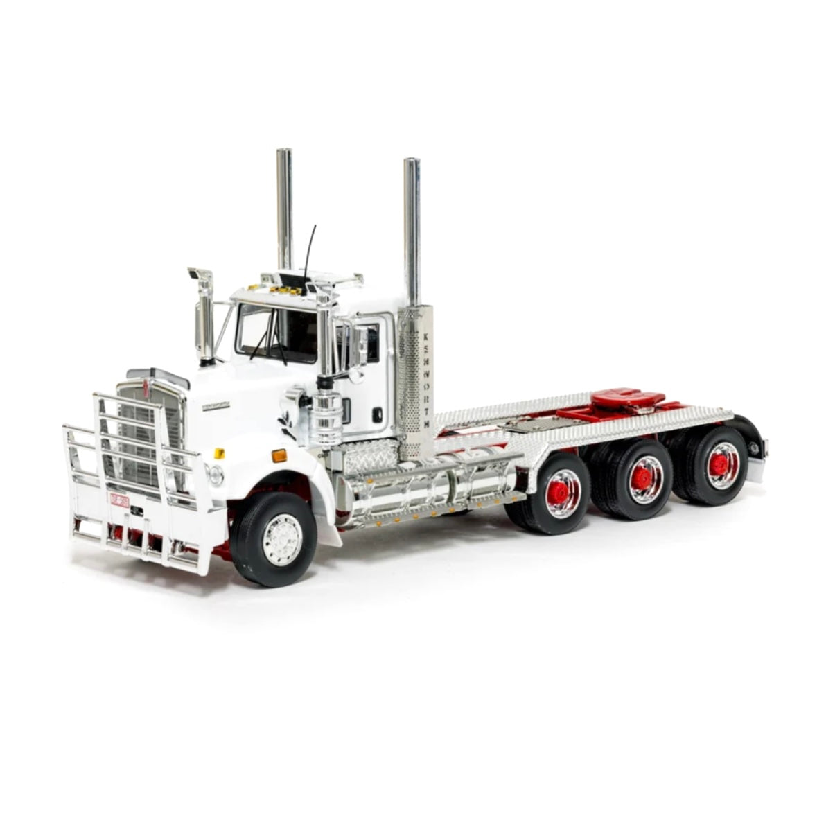 Drake Kenworth C509 Day Cab Tri Drive 8x6 White / Red