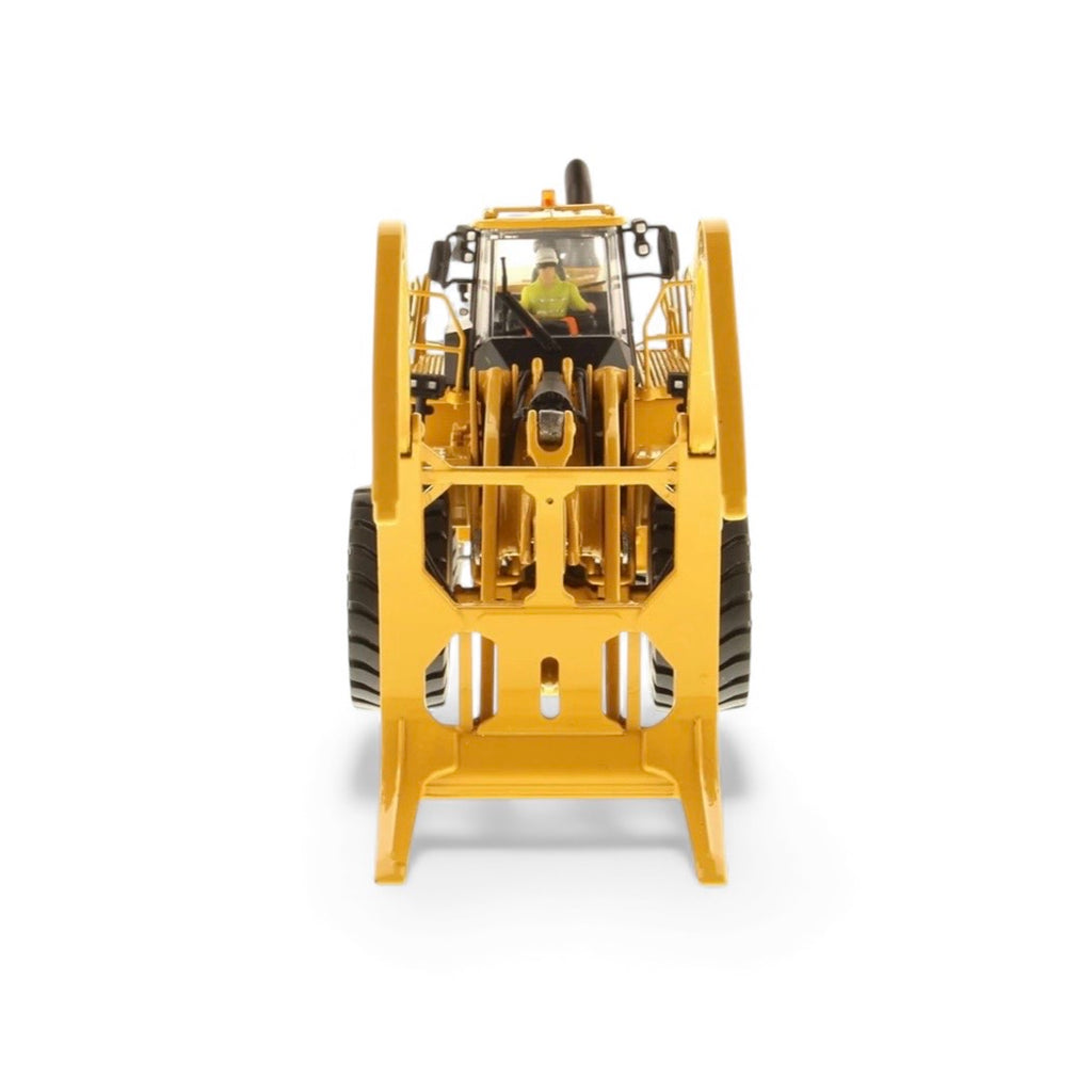 Diecast Masters CAT 988K Wheel Loader with Log Grapple