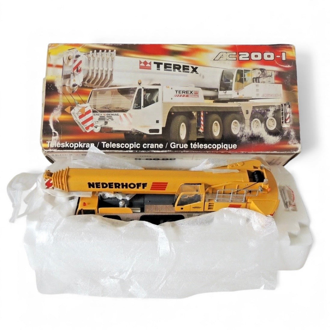 NZG Terex Demag AC200-1 Nederhoff Mobile Crane 1:50 – dmb models