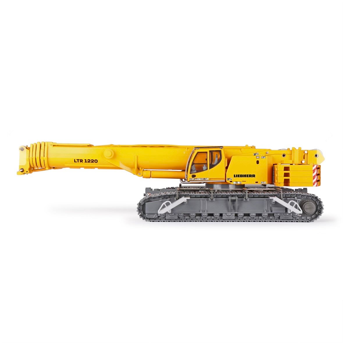 Conrad Liebherr LTR 1220 Telescopic Crawler Crane 1:50 Scale Model left side view