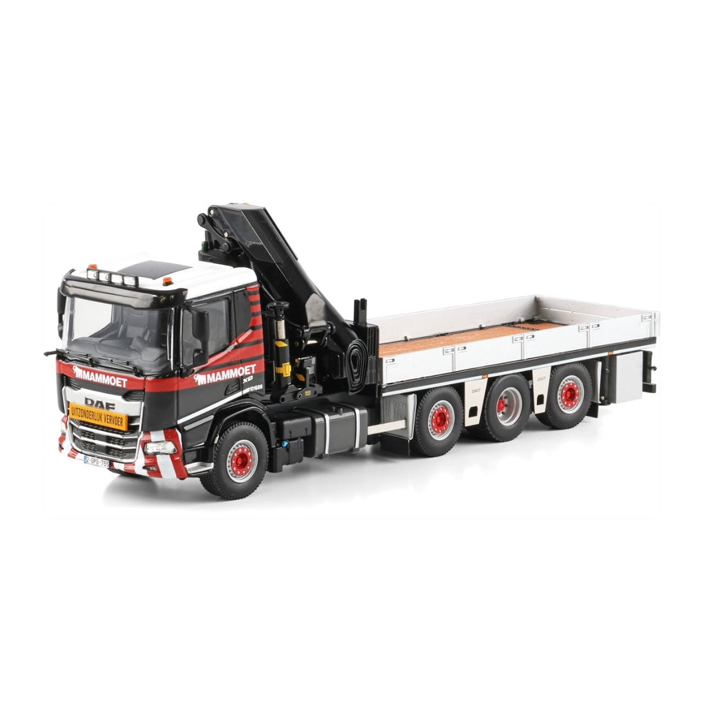 WSI Mammoet DAF XD 8x2 with HIAB X-HiPro E548-7 Truck Mounted Crane 1:50 Scale Model*