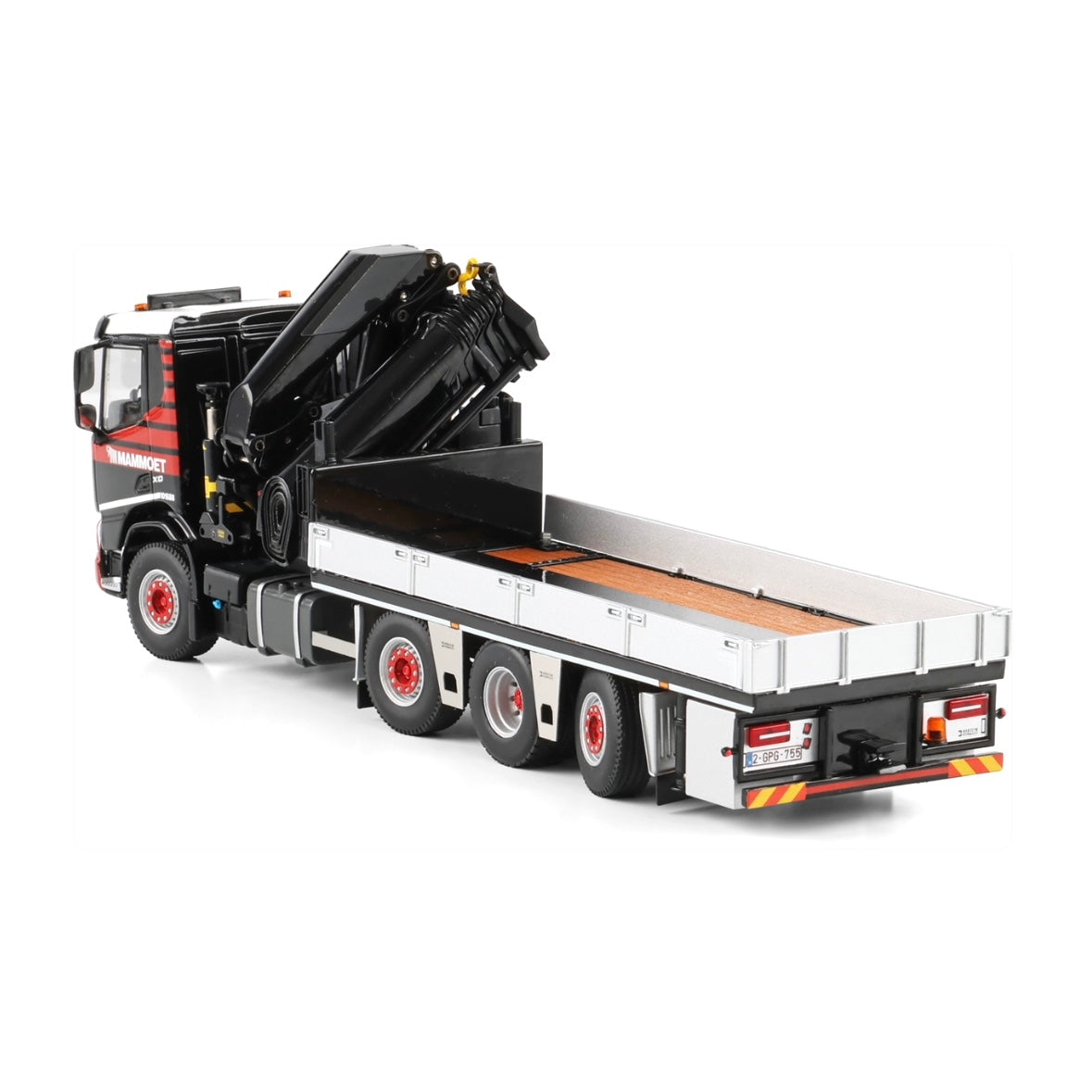 WSI Mammoet DAF XD 8x2 with HIAB X-HiPro E548-7 Truck Mounted Crane 1:50 Scale Model*