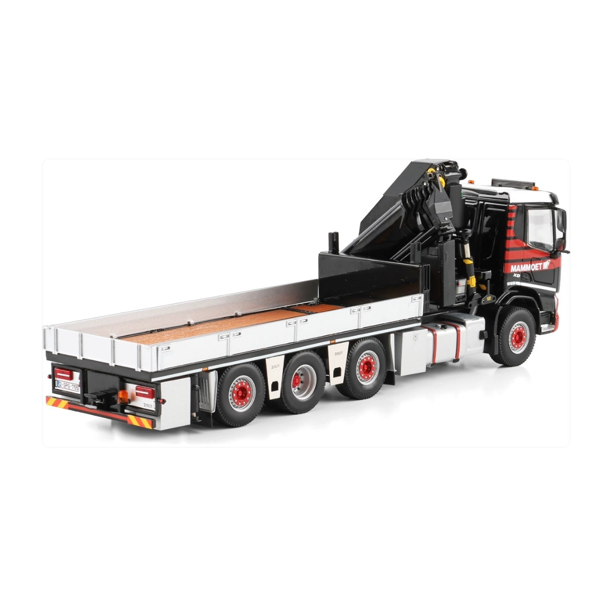 WSI Mammoet DAF XD 8x2 with HIAB X-HiPro E548-7 Truck Mounted Crane 1:50 Scale Model*