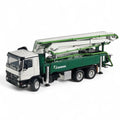 die cast model of a schwing concrete pump truck made by Conrad in 1/50 scale