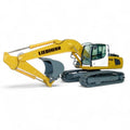 die cast model of a Liebherr 916 excavator made by NZG in 1/50 scale