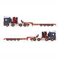 WSI McFadyens Scania R6 Topline 8x4 with Semi Low Loader and Palfinger PK 150002 SH 1:50 Scale Model