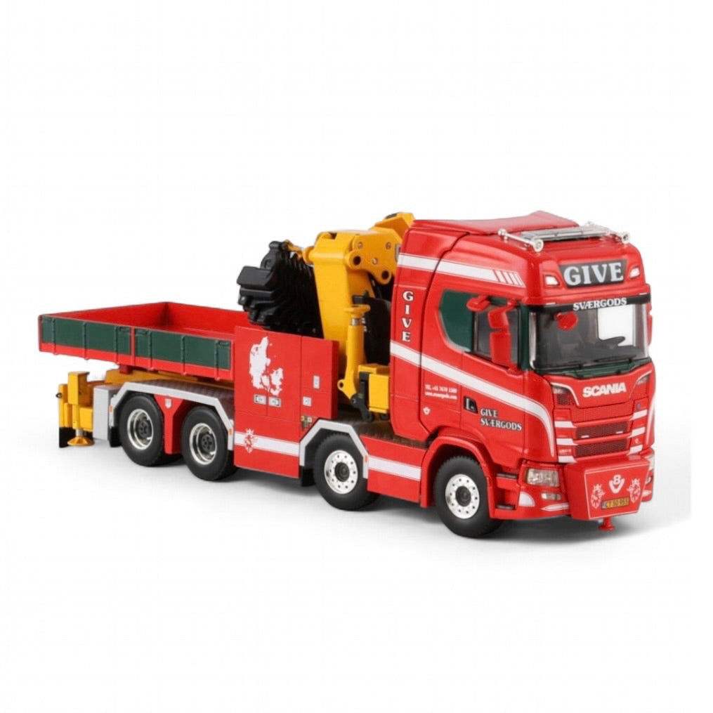 WSI GIVE Scania S CS20H 8x4 Palfinger PK 165.002 TEC 7