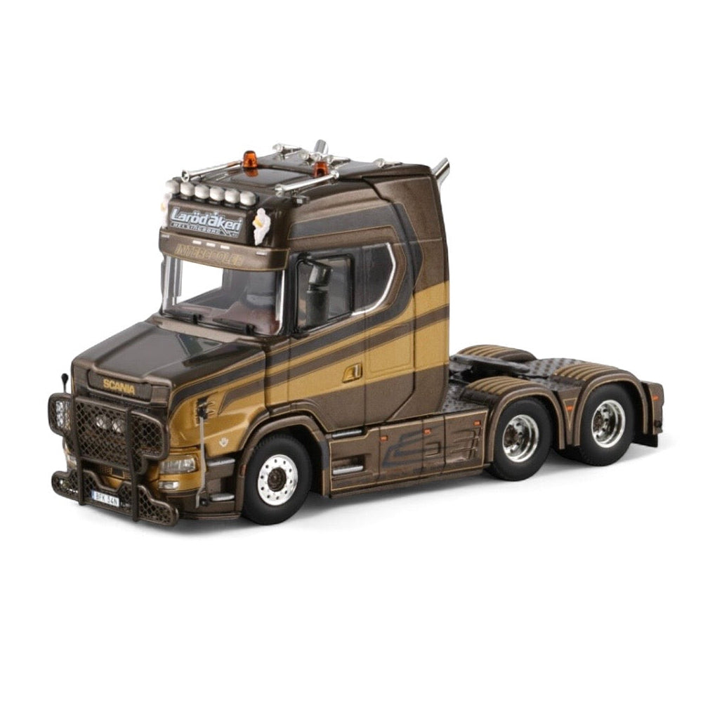 WSI Laros Åkeri AB Scania Vlastuin Torpedo 6x2 Tag Axle 1:50 scale model