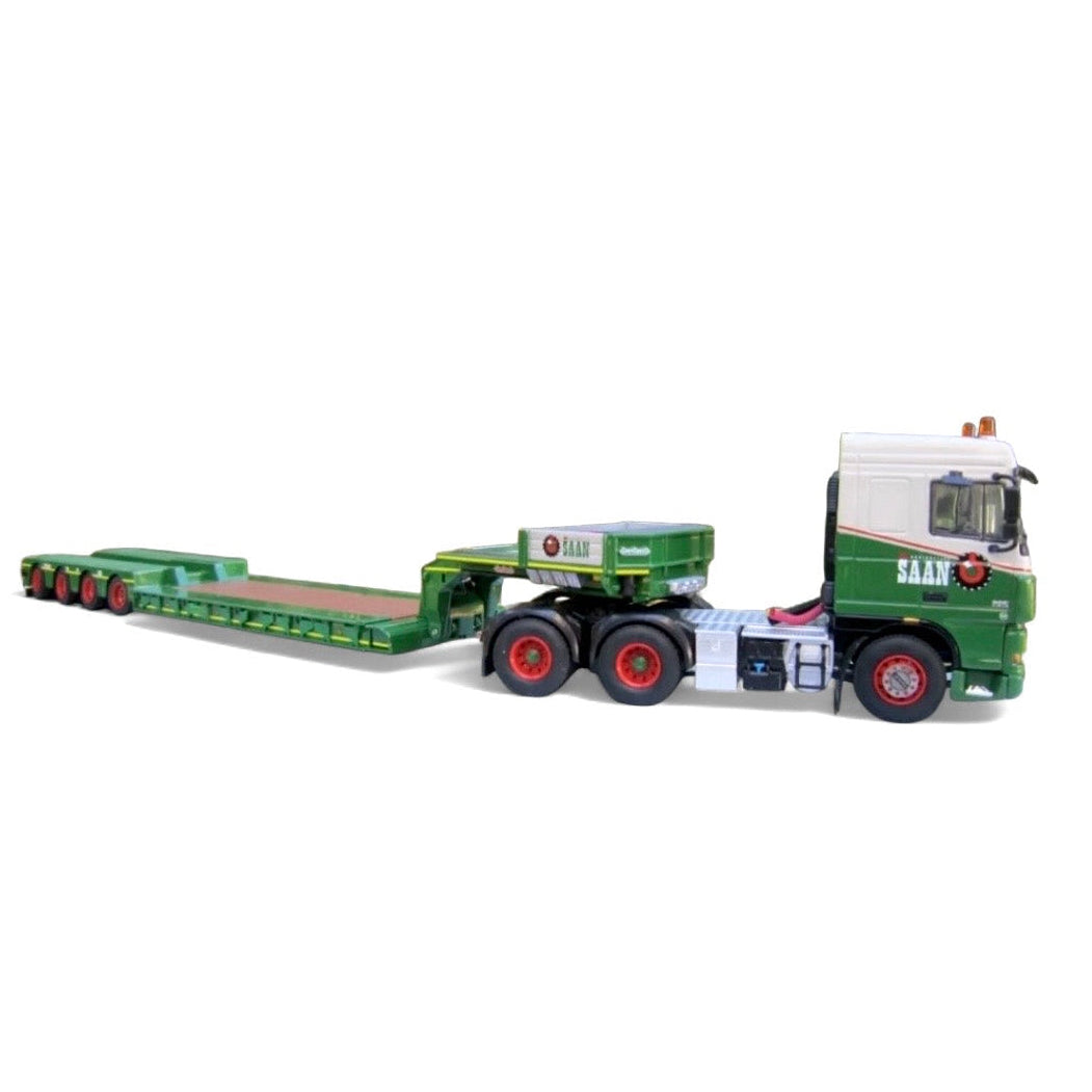 WSI Saan DAF XF95 6x4 with Nooteboom 4 Axle Euro Lowloader