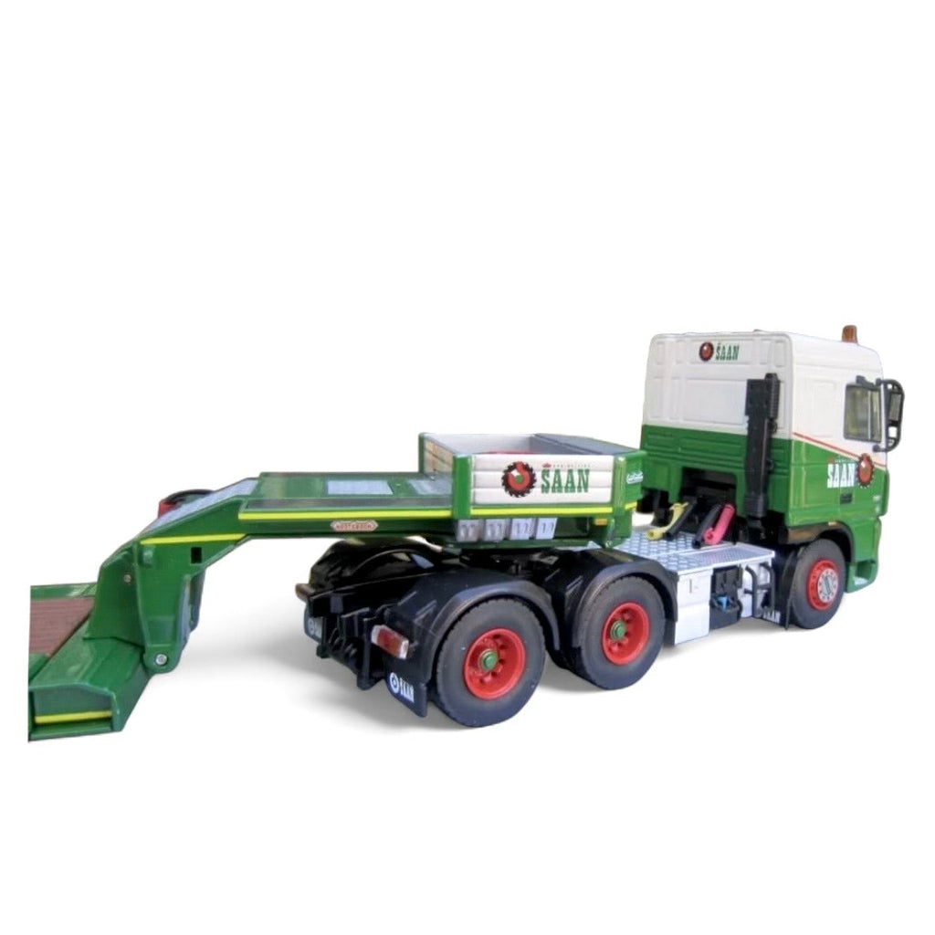 WSI Saan DAF XF95 6x4 with Nooteboom 4 Axle Euro Lowloader