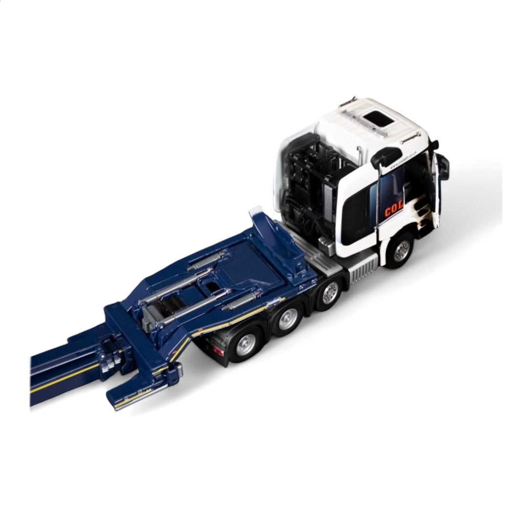 IMC Collett Transport Mercedes-Benz Arocs SLT 8x4 with Nooteboom Super wing Carrier