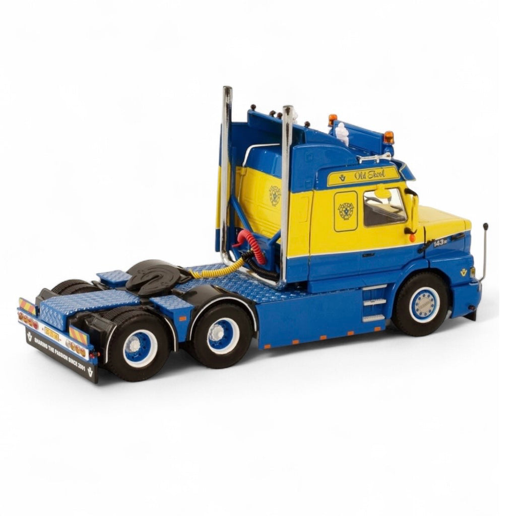 WSI Scania 143M 450 Torpedo Streamline 6x2 Tag Axle "V8Power.NL"