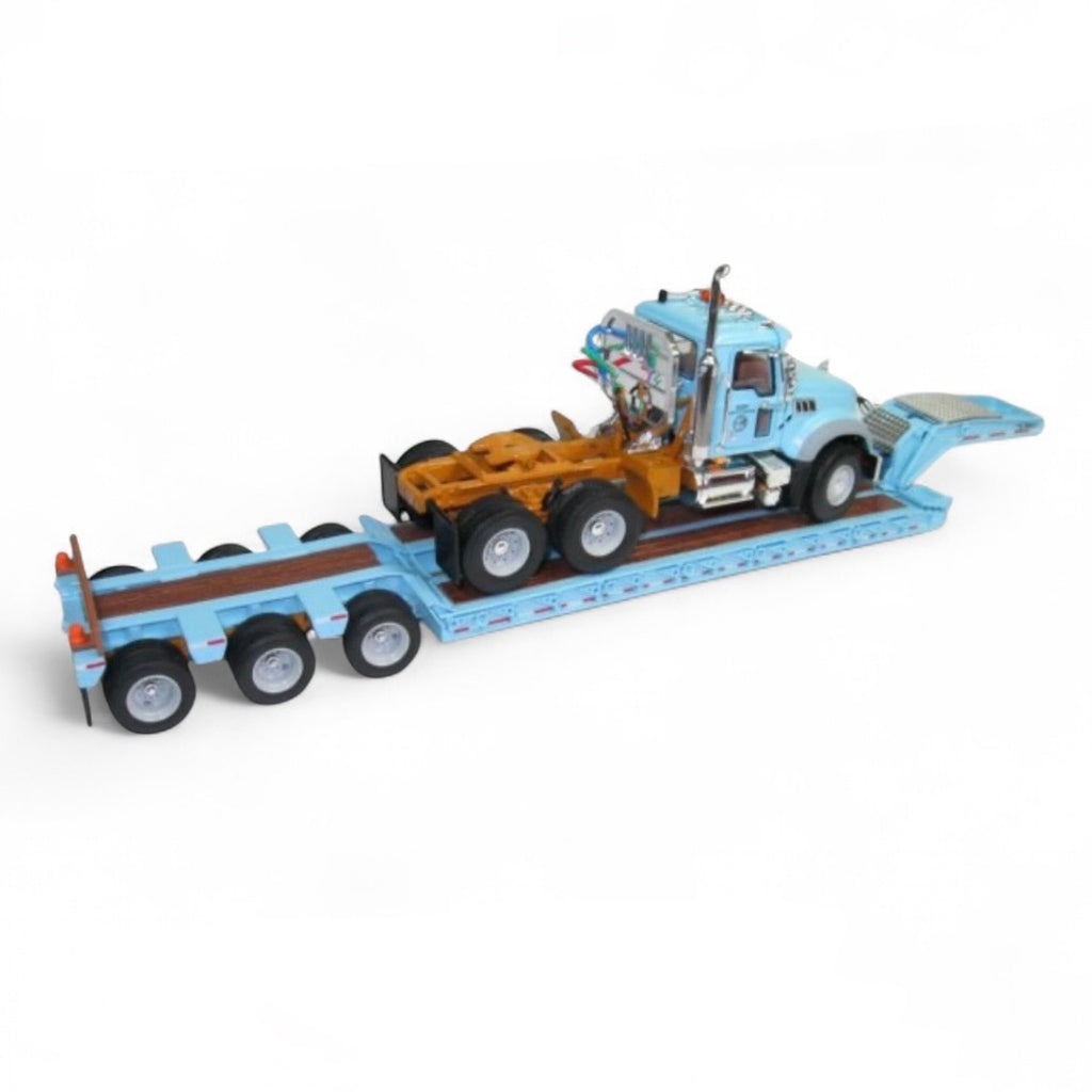 First Gear Mack Granite Tractor with Talbert Lowboy Trailer "Chicago City" Livery