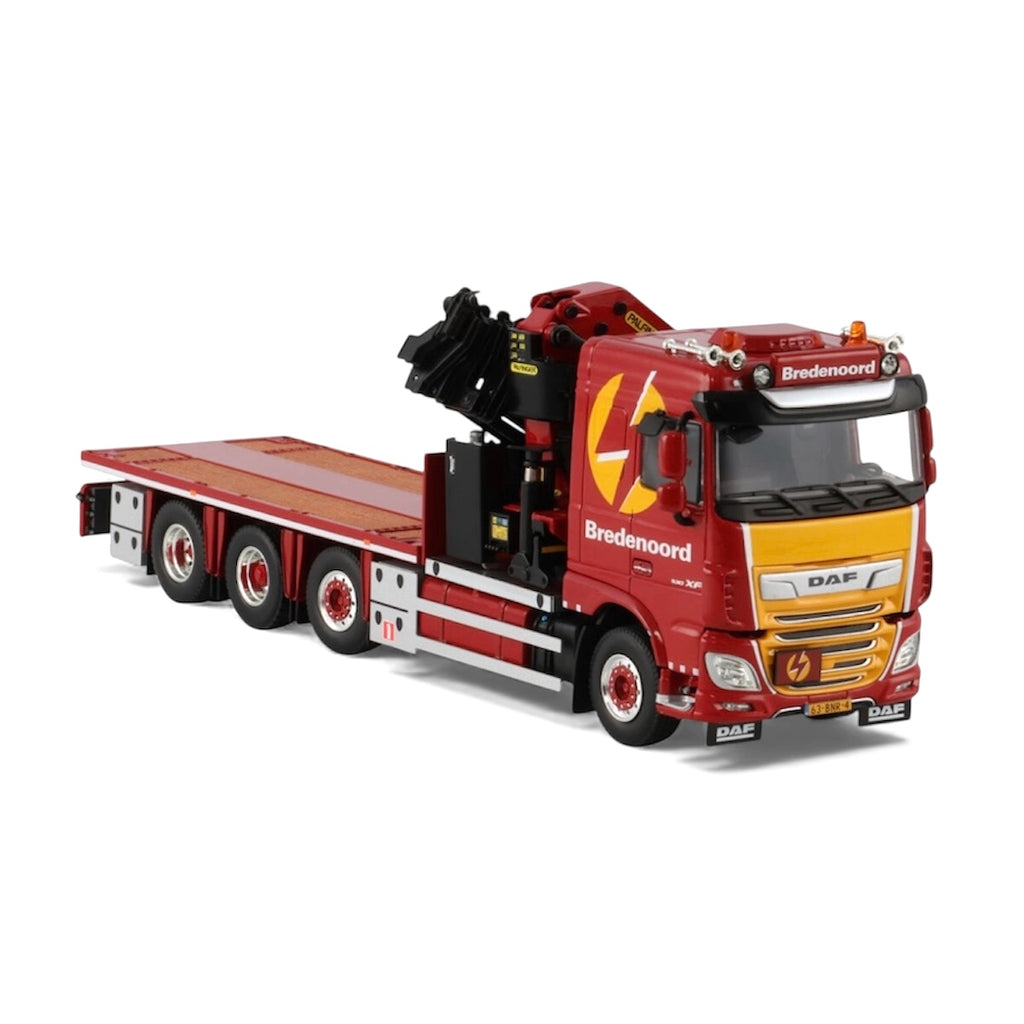 WSI Brednoord DAF XF Space Cab 8x2 Tridem with Palfinger PK 65002 SH