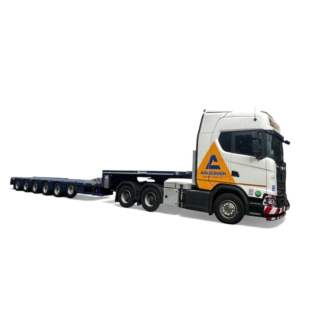 WSI Ainscough Scania S Highline CS20H 6x4 with Nooteboom MANOOVR 6 axle Low loader (Pre Order)