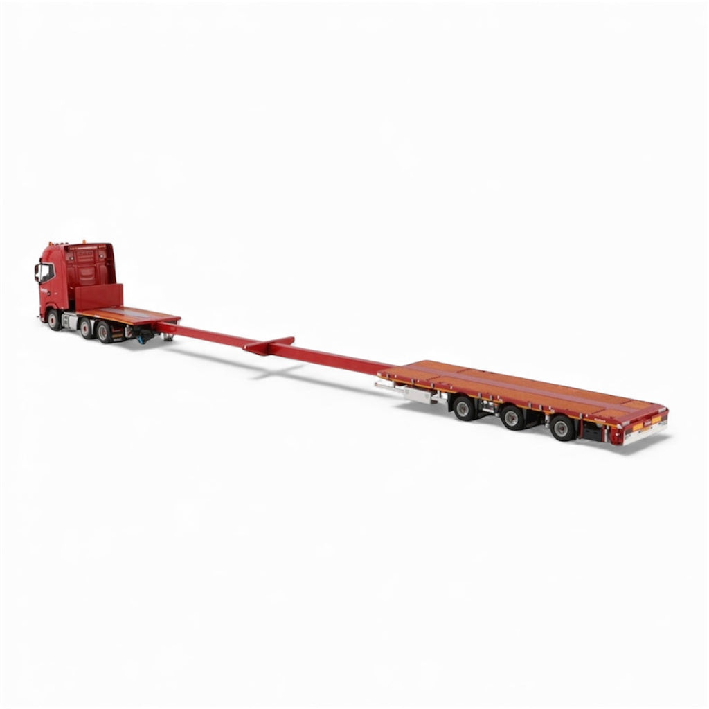WSI Nooteboom Red Line DAF XG+ 6x2 Tag Axle with Nooteboom Mega Trailer*