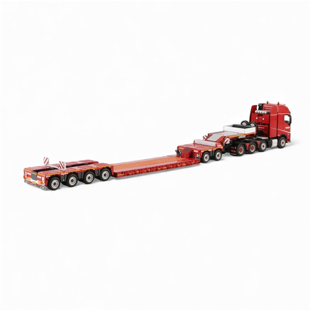 WSI Nooteboom Red Line Volvo FH5 Globetrotter XL 8x4 with Nooteboom 4+2 PX Low Loader*