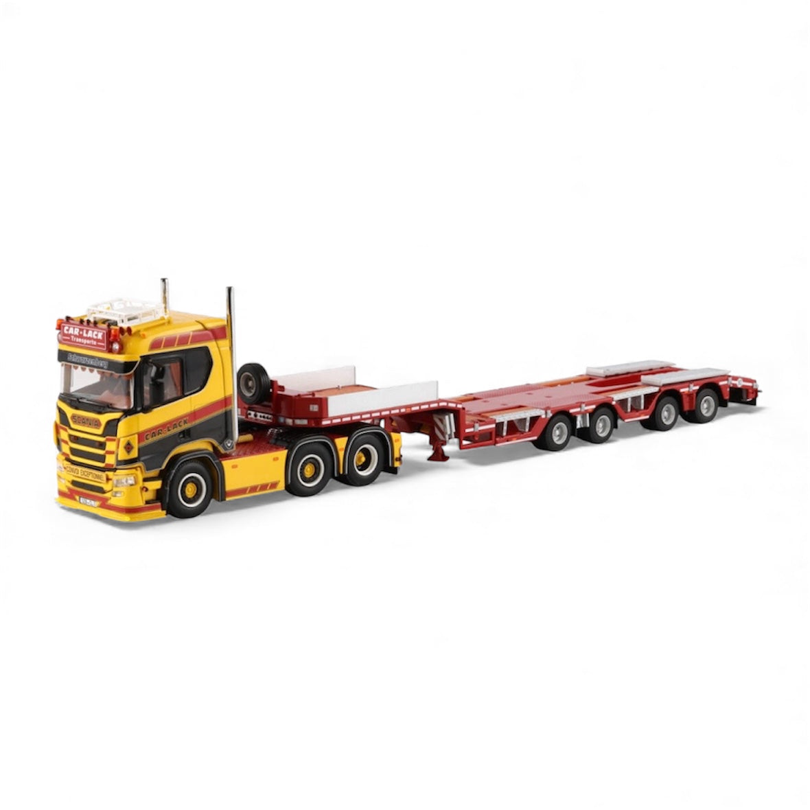 WSI Car-Lack Scania R Normal CR20N 6x2 with Wheel Well Semi Low Loader