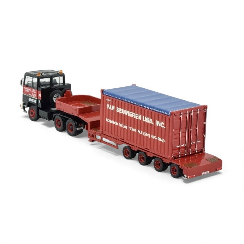 Tekno Van Seumeren (Mammoet) Ford Transcontinental 6x4 with Semi Low Loader and Container*