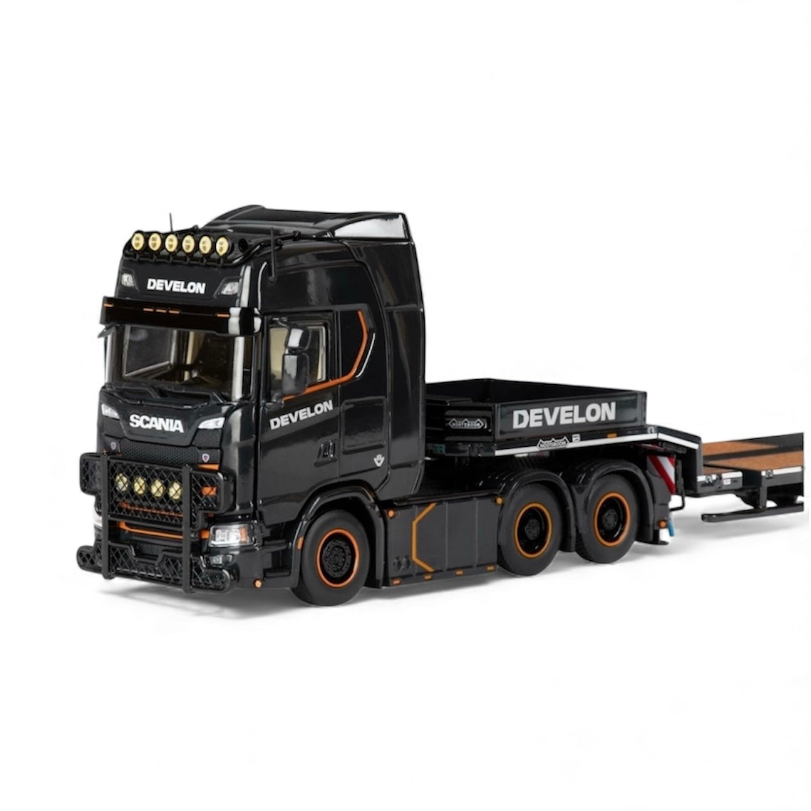 IMC Develon Scania S Series High Roof 6x4 with Nooteboom MCOS 4 Axle Semi Low Loader with Ramps (Pre Order)