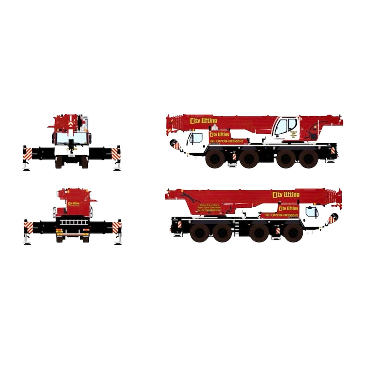 WSI City Lifting Liebherr LTM 1090-4.2 Mobile Crane (Pre Order)