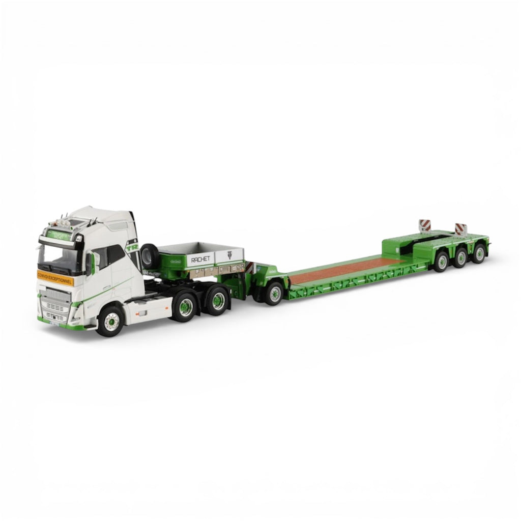 WSI Volvo FH5 Globetrotter 6x4 with Nooteboom Low Loader 3+1 "Transports Rachet"