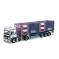 WSI Taale Transport Volvo F12 Globetrotter with Classic Container Trailer + 2x 20ft Bell Containers