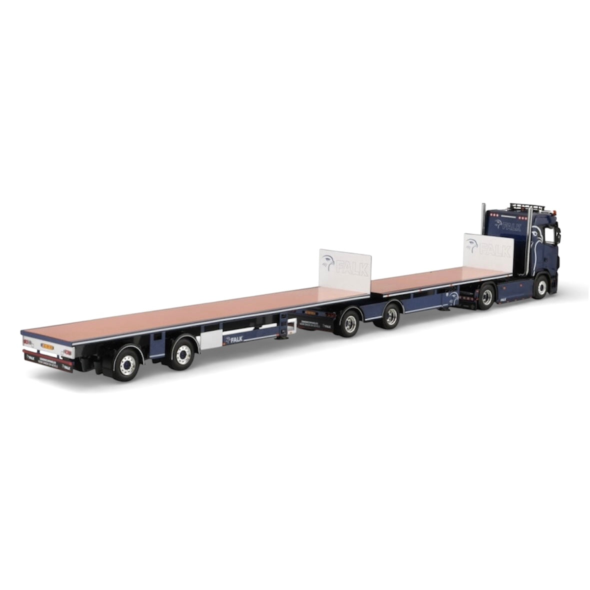 WSI Falk Scania S Normal Flatbed Roadtrain Combination