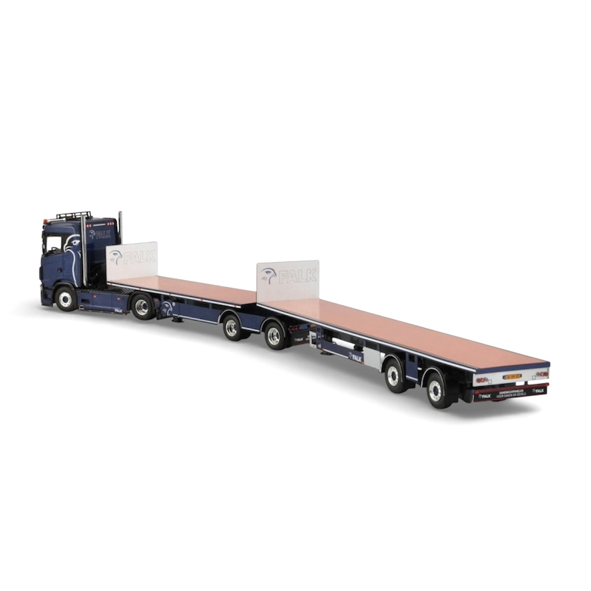 WSI Falk Scania S Normal Flatbed Roadtrain Combination