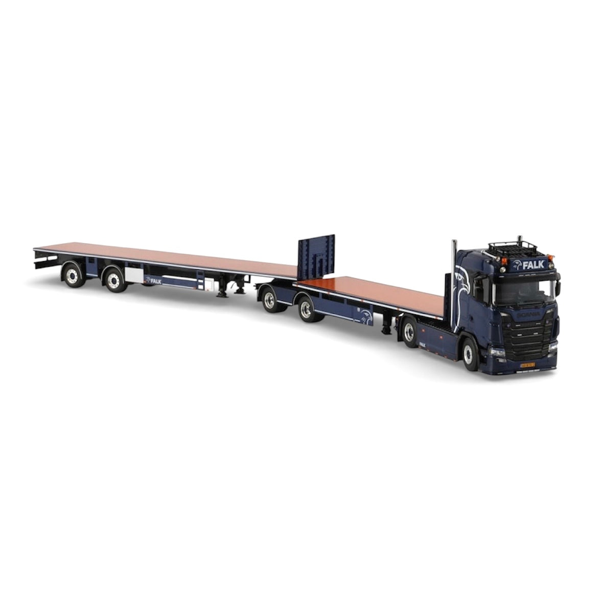 WSI Falk Scania S Normal Flatbed Roadtrain Combination