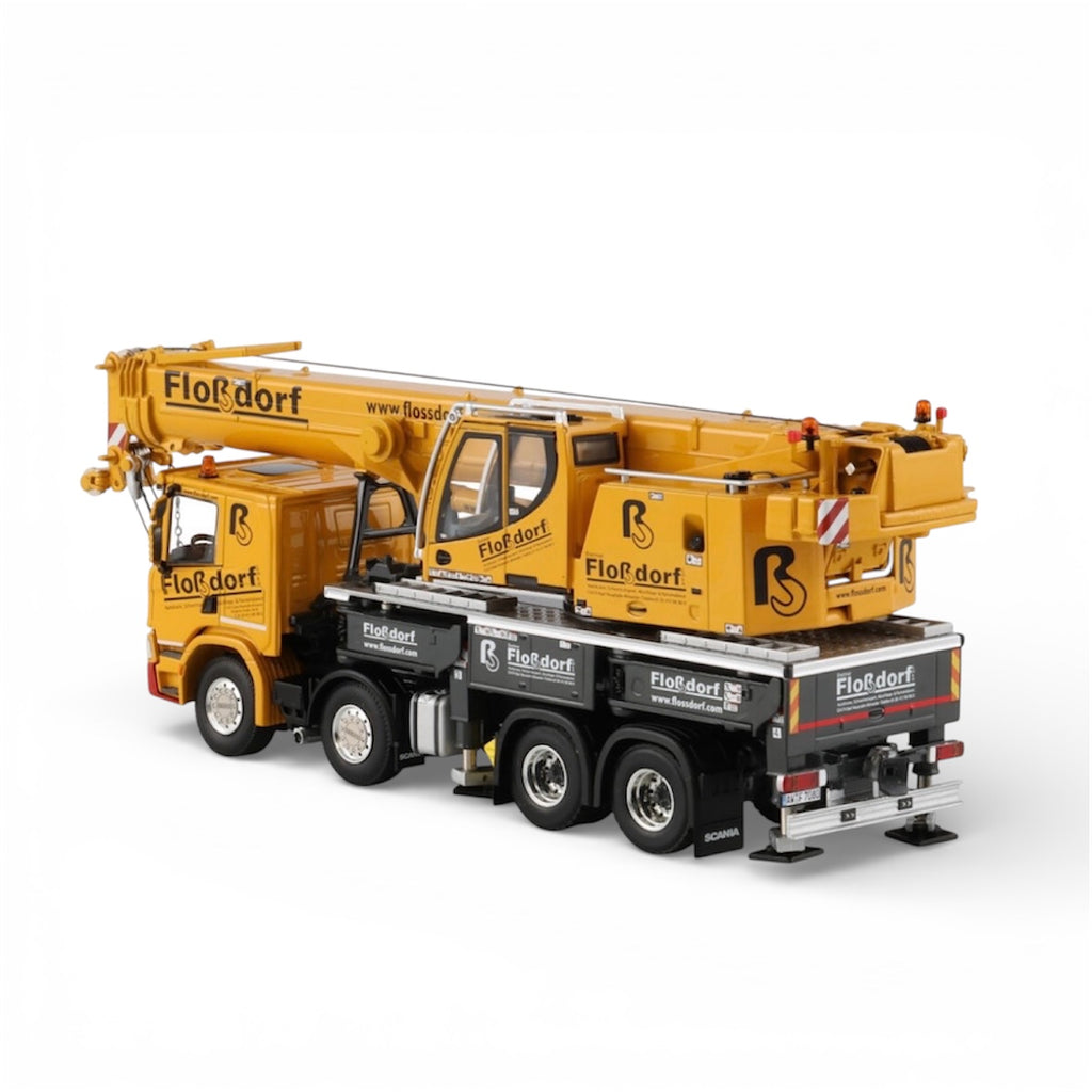 WSI Flossdorf Scania P Low CP20 8x4 Liebherr LTF 1060-4.1 Truck Mounted Crane