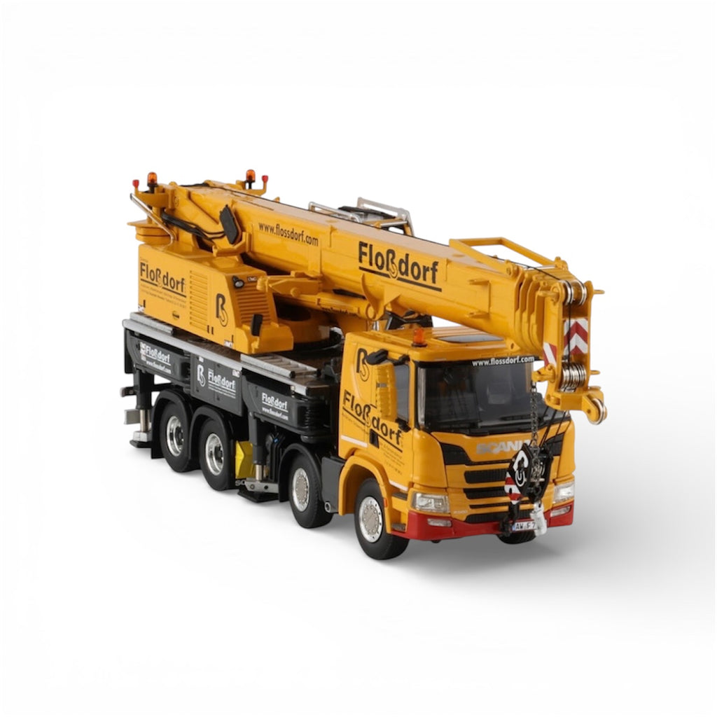 WSI Flossdorf Scania P Low CP20 8x4 Liebherr LTF 1060-4.1 Truck Mounted Crane