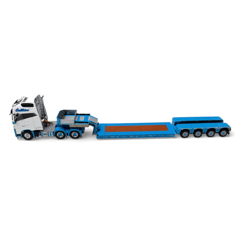 WSI Collins Earthworks Volvo FH16 750 Globetrotter XXL 6×4 with 4 axle Nooteboom PX Low Loader*