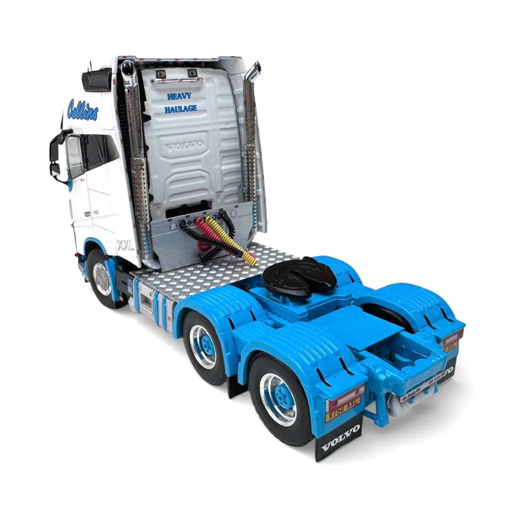 WSI Collins Earthworks Volvo FH16 750 Globetrotter XXL 6×4 with 4 axle Nooteboom PX Low Loader*