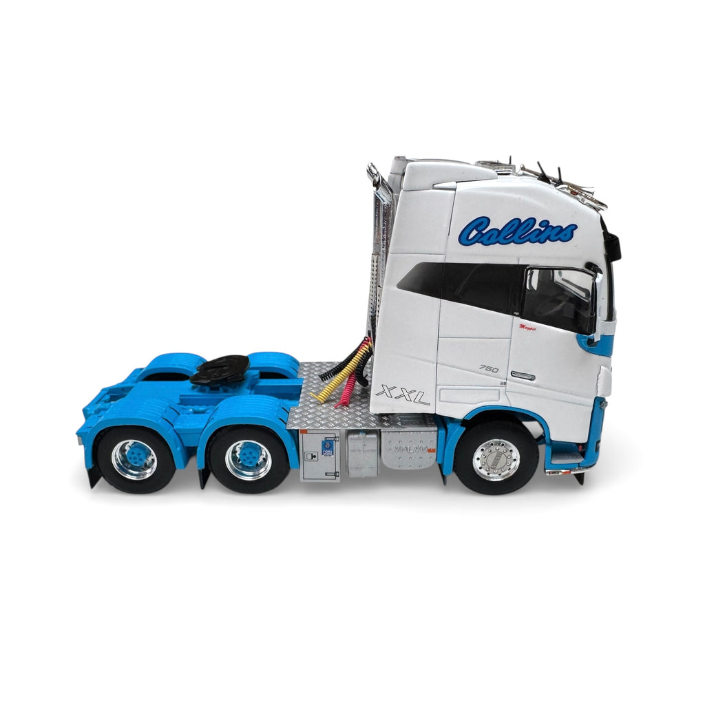 WSI Collins Earthworks Volvo FH16 750 Globetrotter XXL 6×4 with 4 axle Nooteboom PX Low Loader*