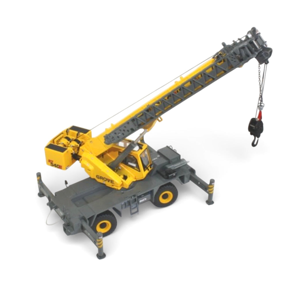 Twh Models TWH Manitowoc Grove RT540E Rough Terrain Crane | 1:50 Die-Cast Model ...